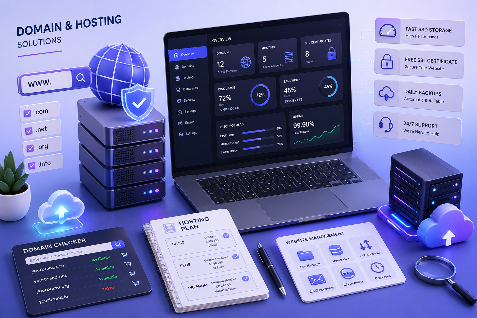 domain and hosting