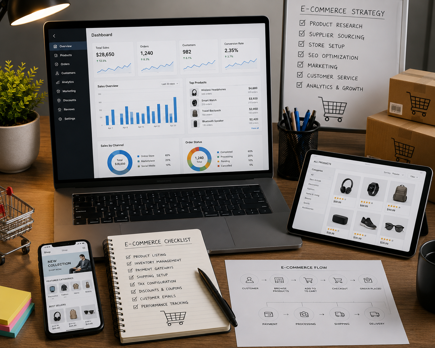 e-commerce services